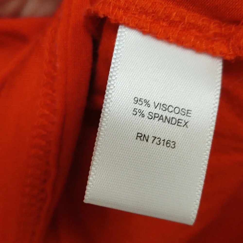 EUC Cable & Gauge Vibrant Orange T-Shirt Size M